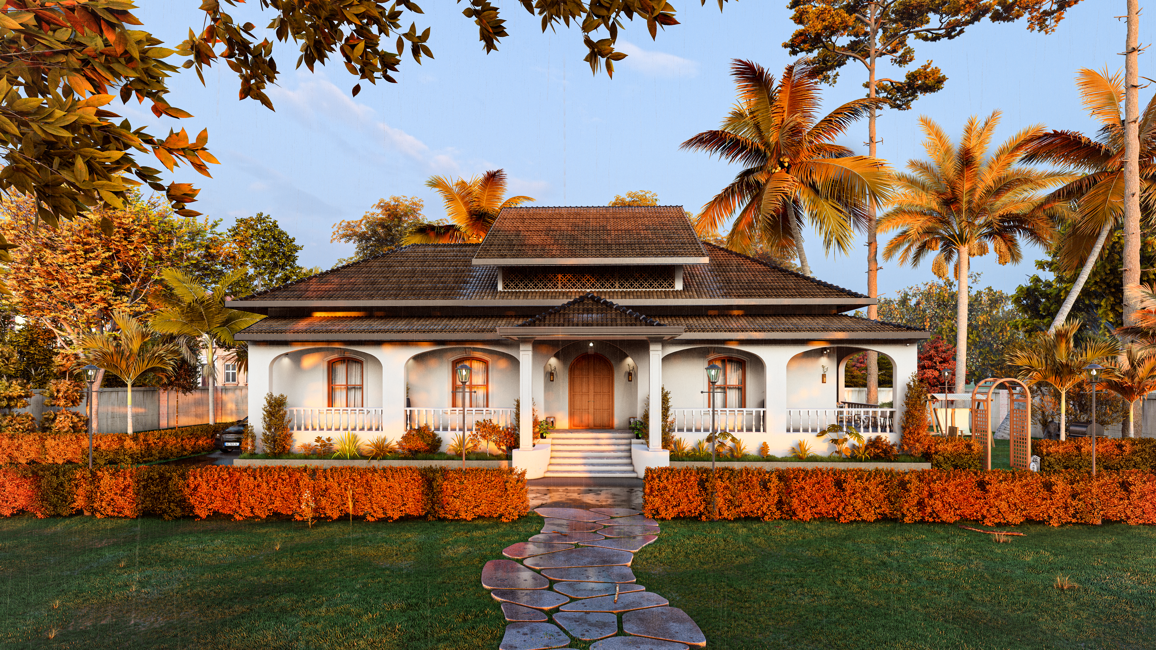 The Jamatia Farmhouse